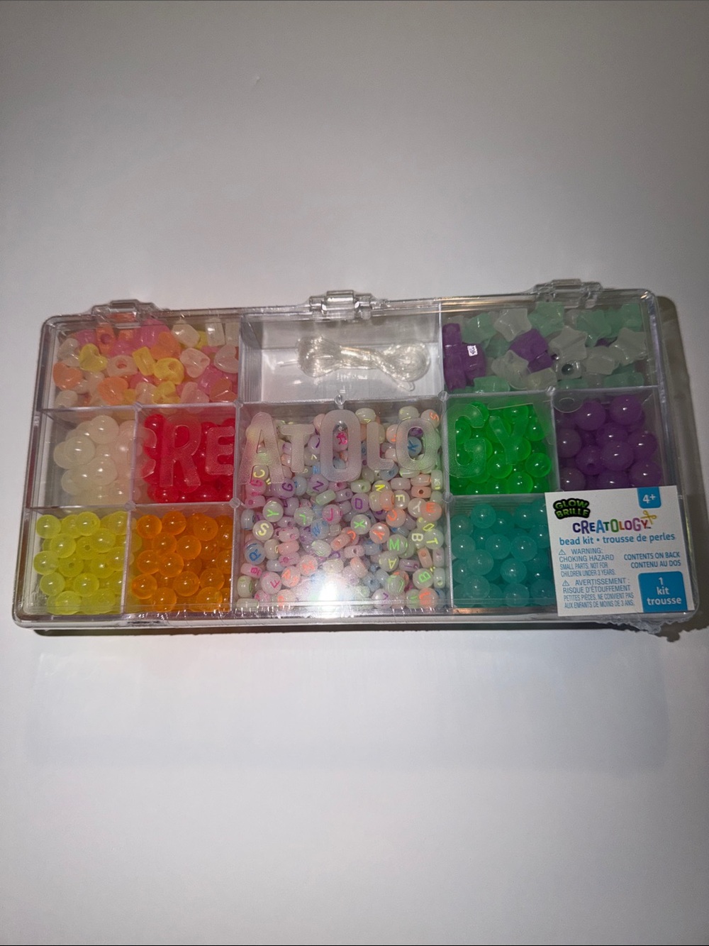 Creatology glow in the dark bead kit